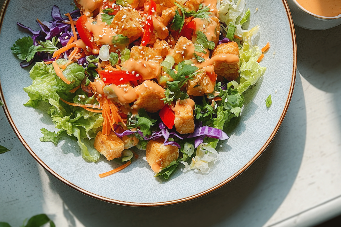 Easy No-Roll Spring Roll Salad: Flavor Without the Fuss
